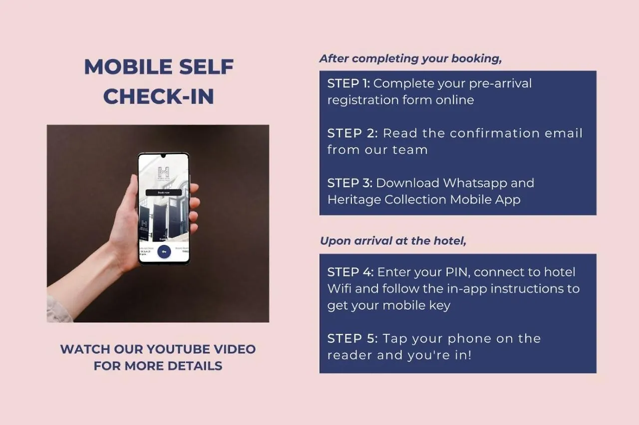 Hotel Heritage Collection On Clarke Quay - Mobile App Check-In Singapura
